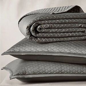 Boll & Branch Reserve Stone Latice Quilt F/Q